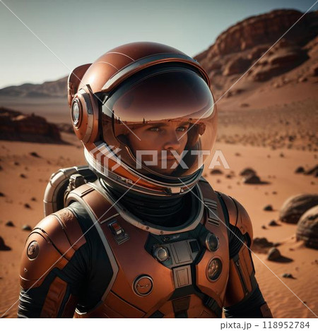 火星にて故郷を思う【フロントビュー】 118952784