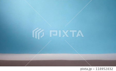 無地素材　ブルー　淡い　パステル　青　水色 118952832