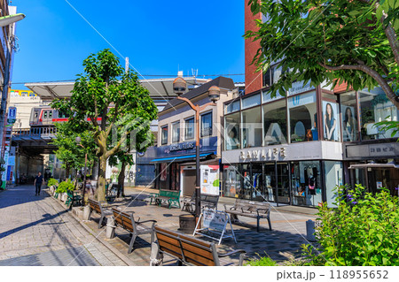 東京 目黒区 自由が丘の街並み(九品仏川緑道) 東京 目黒区 自由が丘の街並み(九品仏川緑道) 118955652