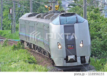 千歳線 北広島ー島松 JR北海道 789系1000番台 HL-1003編成(札幌) スーパーカムイ 千歳線 北広島ー島松 JR北海道 789系1000番台 HL-1003編成(札幌) スーパーカムイ 118956155