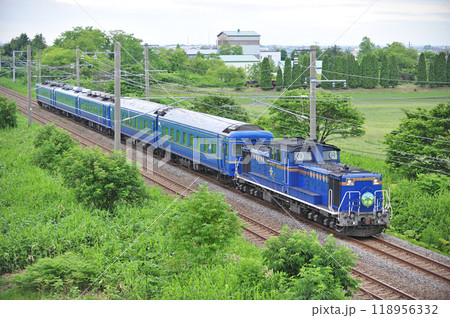 函館本線 奈井江ー豊沼 JR北海道 DD51-1142(函館)+24系+14系(札幌) 狩勝 函館本線 奈井江ー豊沼 JR北海道 DD51-1142(函館)+24系+14系(札幌) 狩勝 118956332