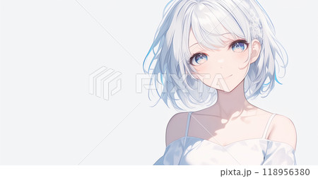 可憐な少女のイラスト 118956380