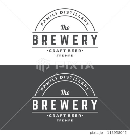 Retro hipster typography Elements Template for clothes shop, cafe, beer shop,restaurant,business,label,poster,vintage brand. Retro hipster typography Elements Template for clothes shop, cafe, beer shop,restaurant,business,label,poster,vintage brand. 118958045