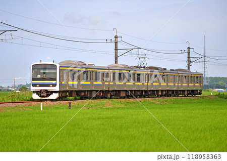 成田線 大戸ー下総神崎 JR東日本 209系 C437編成(幕張) 成田線 大戸ー下総神崎 JR東日本 209系 C437編成(幕張) 118958363