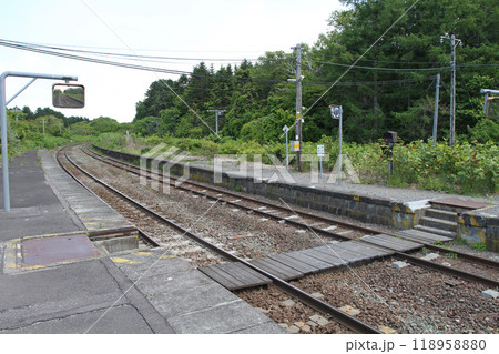 渡島砂原駅　JR渡島砂原駅　おしまさわら　Oshima-Sawara　N66　函館本線　砂原支線 118958880