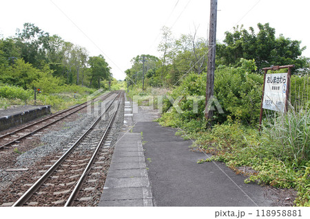 渡島砂原駅　JR渡島砂原駅　おしまさわら　Oshima-Sawara　N66　函館本線　砂原支線 118958881