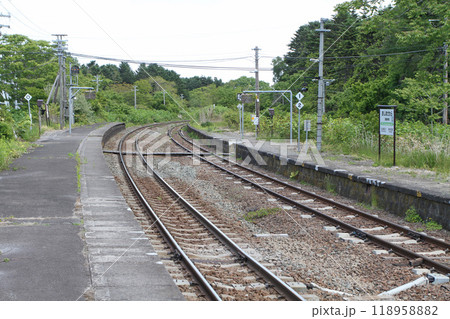 渡島砂原駅　JR渡島砂原駅　おしまさわら　Oshima-Sawara　N66　函館本線　砂原支線 118958882
