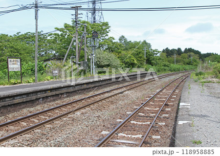 渡島砂原駅　JR渡島砂原駅　おしまさわら　Oshima-Sawara　N66　函館本線　砂原支線 118958885