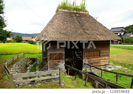 秋の遠野遺産 山口の水車小屋 秋の遠野遺産 山口の水車小屋 118959688