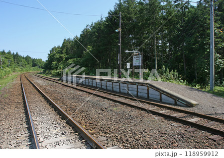 渡島沼尻駅　JR渡島沼尻駅　おしまぬまじり　Oshima-Numajiri　N67　函館本線　砂原支 118959912