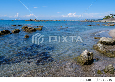 美しい真名瀬海岸 118959940