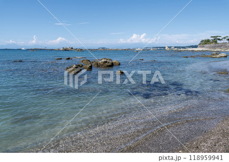 美しい真名瀬海岸 118959941