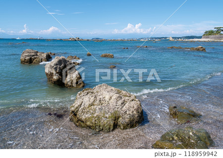 美しい真名瀬海岸 118959942