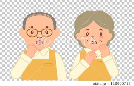 高級職員表情驚訝 118960712
