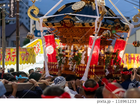 秦野たばこ祭 御輿パレードの風景 秦野たばこ祭 御輿パレードの風景 118961233