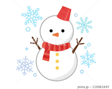 雪だるま 118961645