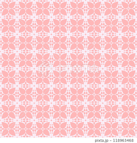 soft pink flower pattern 118963468