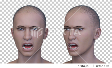 Close-up of a man's face Close-up of a man's face 118963476