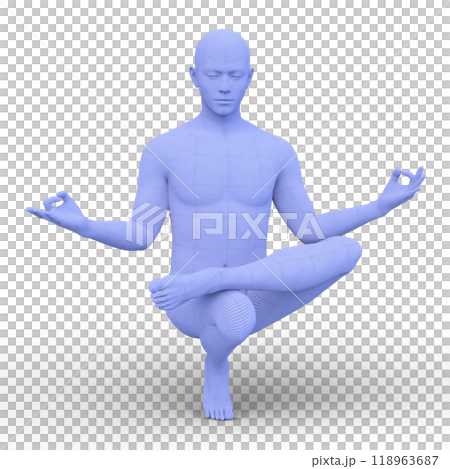 A man who poses A man who poses 118963687