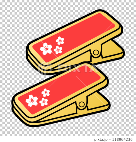 2 個用於穿和服的夾子 118964236