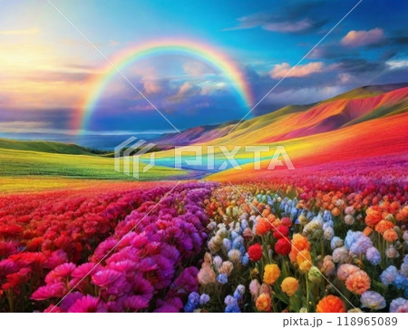 花のある風景 118965089