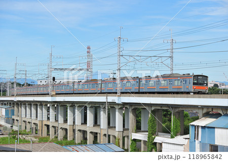 武蔵野線　北朝霞ー西浦和　JR東日本　205系　M32編成（京葉） 118965842