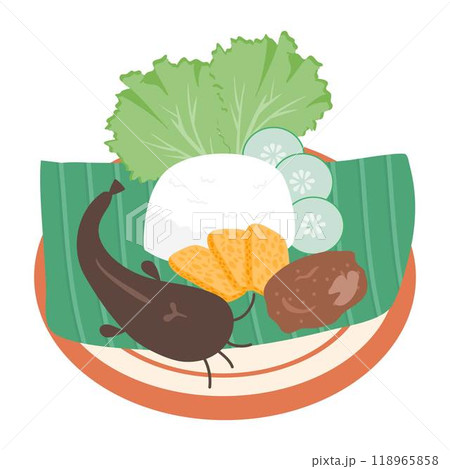 Lele goreng or fried catfish is traditional indonesian culinary 118965858