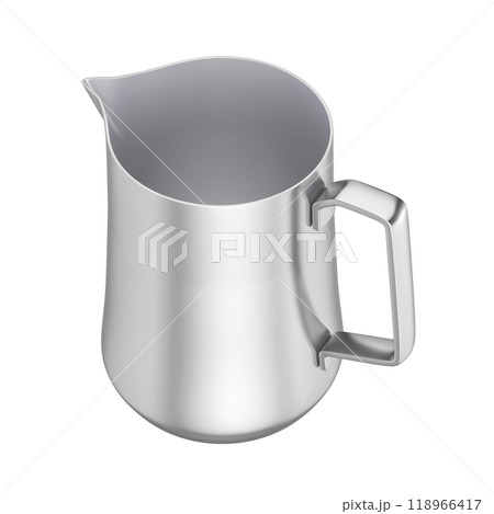 Stainless steel milk frothing pitcher 118966417