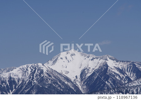 5月上旬の立山黒部アルペンルート 大観峰展望台からの後立山連峰(鹿島槍ヶ岳 布引山 牛首山)の眺め 5月上旬の立山黒部アルペンルート 大観峰展望台からの後立山連峰(鹿島槍ヶ岳 布引山 牛首山)の眺め 118967136