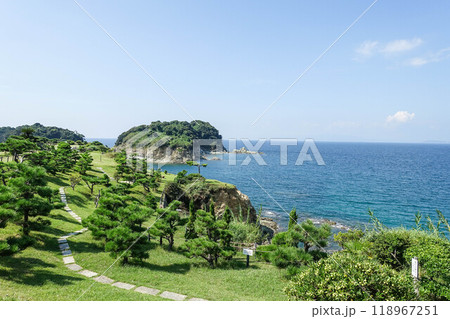 番所庭園からの風景 118967251