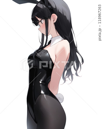 バニーガールのコスプレをした女性　/AI生成 118967263