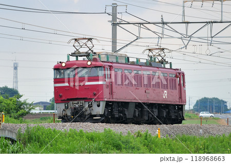 高崎線 岡部ー本庄 JR東日本 EF81-141(長岡) 高崎線 岡部ー本庄 JR東日本 EF81-141(長岡) 118968663
