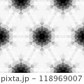 Abstract geometric black and white hipster fashion gradient pattern, fabric decor with polygonal form 118969007