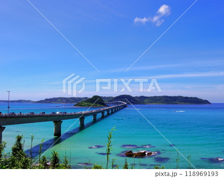 角島大橋(山口県下関市) 118969193