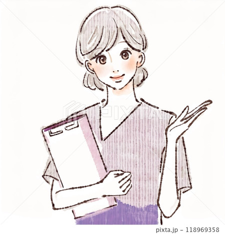 女性・女の子のイラスト素材 118969358