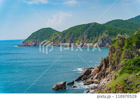 A picturesque sea bay. A picturesque sea bay. 118970529