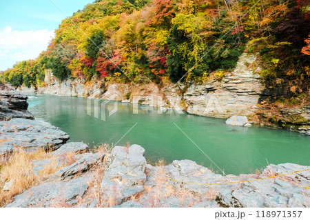 長瀞渓谷と岩畳 長瀞渓谷と岩畳 118971357