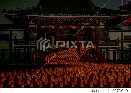 増上寺七夕まつり和紙キャンドルナイト 増上寺七夕まつり和紙キャンドルナイト 118971640