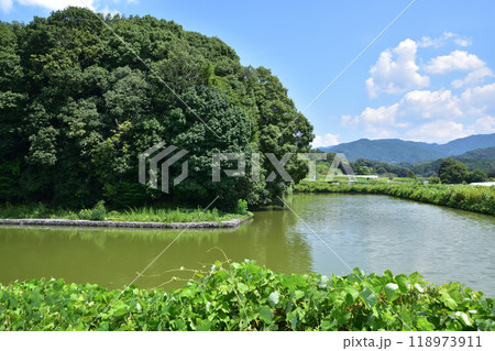 明日香・梅山古墳（欽明天皇檜隈坂合陵） 118973911