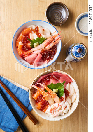 北海道風海鮮丼 北海道風海鮮丼 118974356