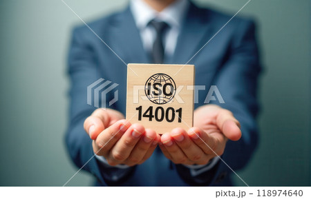 ISO 14001. Business Environmental Management Certification Concept with ISO 14001, Corporate Responsibility, Sustainable Development Goals, Eco-friendly Company Practices ISO 14001. Business Environmental Management Certification Concept with ISO 14001, Corporate Responsibility, Sustainable Development Goals, Eco-friendly Company Practices 118974640