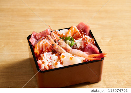 北海道風海鮮ちらし寿司 北海道風海鮮ちらし寿司 118974791