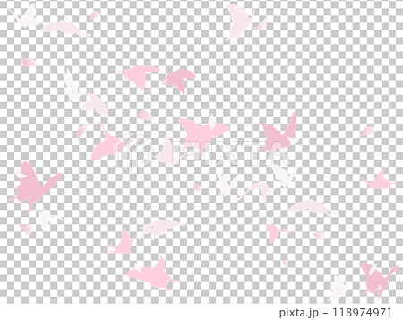 花瓣和蝴蝶 118974971