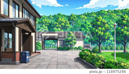 「公園の穏やかな風景」 「公園の穏やかな風景」 118975298