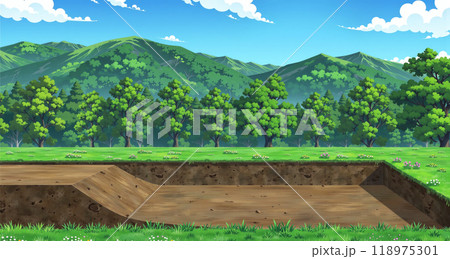 「静寂の山麓」 118975301