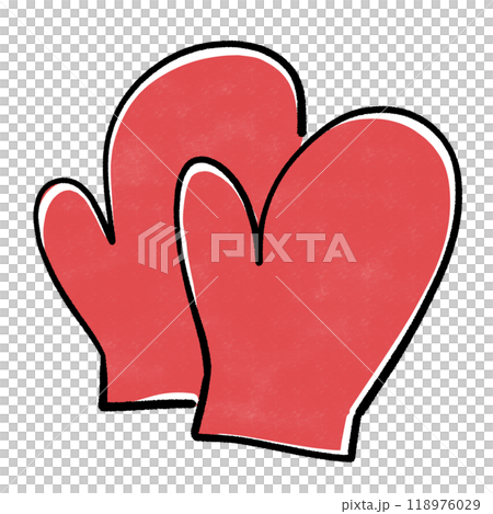 illustration of red gloves 118976029