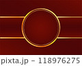 the luxury background by using red and gold  118976275