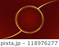 the luxury background by using red and gold  118976277