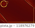 the luxury background by using red and gold  118976279
