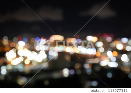 街の明かりボケ玉 118977511